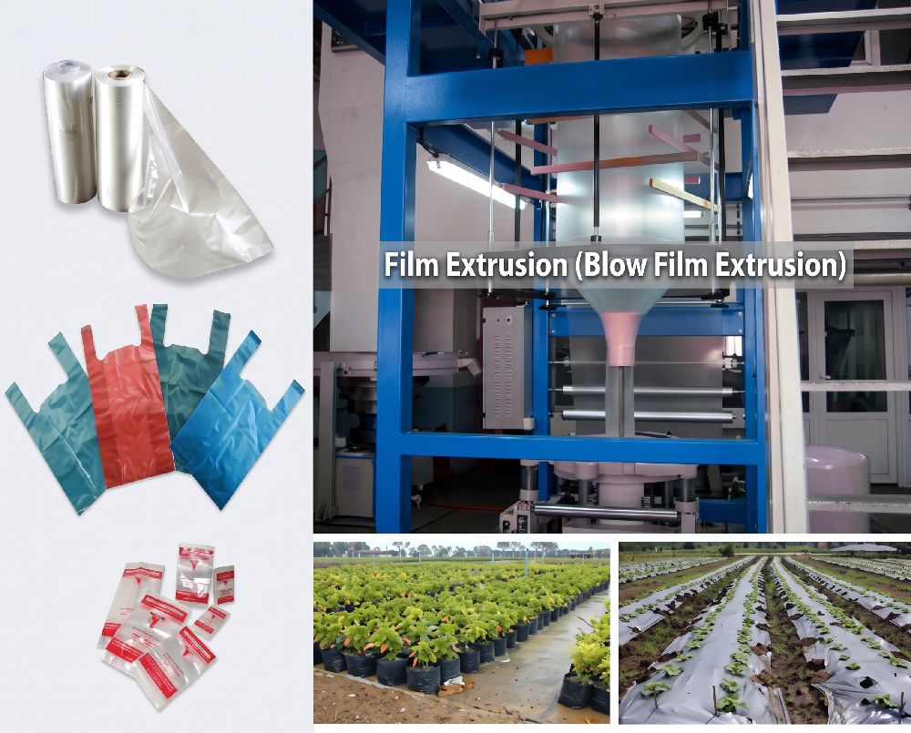 กระบวนการผลิตฟิล์มพลาสติกรีไซเคิลด้วย Extrusion Blown Film Process